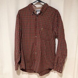 Columbia Men's Plaid Button Down Shirt